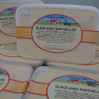 Glace avec Raffaello